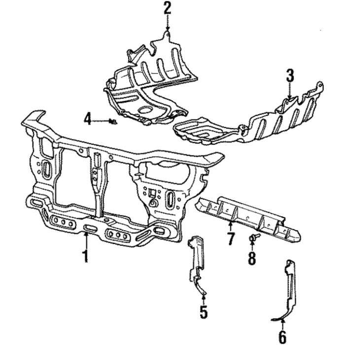 Kore Accent Benzin 1998-1999 Karter Muhafazası Sağ (Oem No:2912022100)