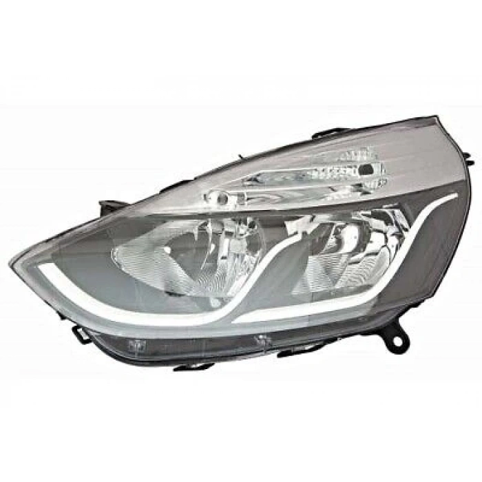 Renault Clio Iv  Hatcback/Grandtour 2016- Far Sol Beyaz Çıtalı / Motorlu (Oem No:260608629R)