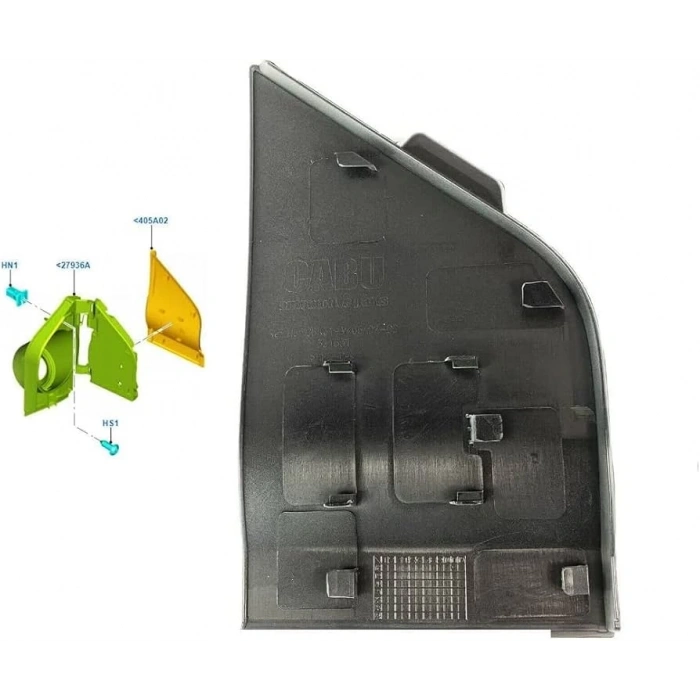 Ford Transit V363 2014- Yakıt Depo Kapağı Dış  (Oem No:Bk31V405A02Cc)