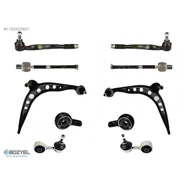 Bmw 3 Serisi  1999-2005 Salıncak Takımı Ön (Set) Salıncak-Rotkolu Komple-Viraj Askı Rotu (Oem No:3112677785131126777852)