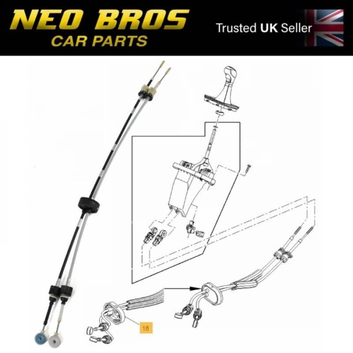 Opel Zafira 2012- Vites Teli 6 Vites - 1 Serisi (Oem No:55499540)