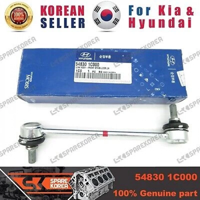 Kore Getz Benzin-Dizel 2002- Viraj Askı Rotu Ön Sol Z Rot Ön Sol (Oem No:548301C000)