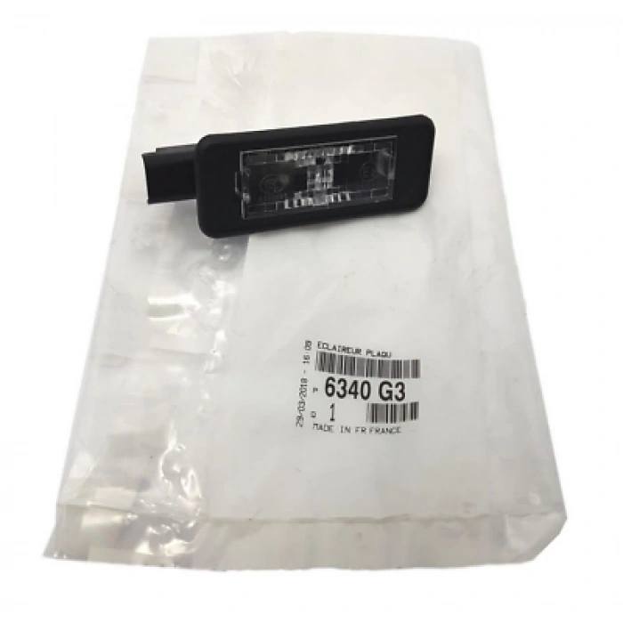 Psa 308 Cc (4B_) B.M 2009- Plaka Lambası  (Oem No:6340G3)