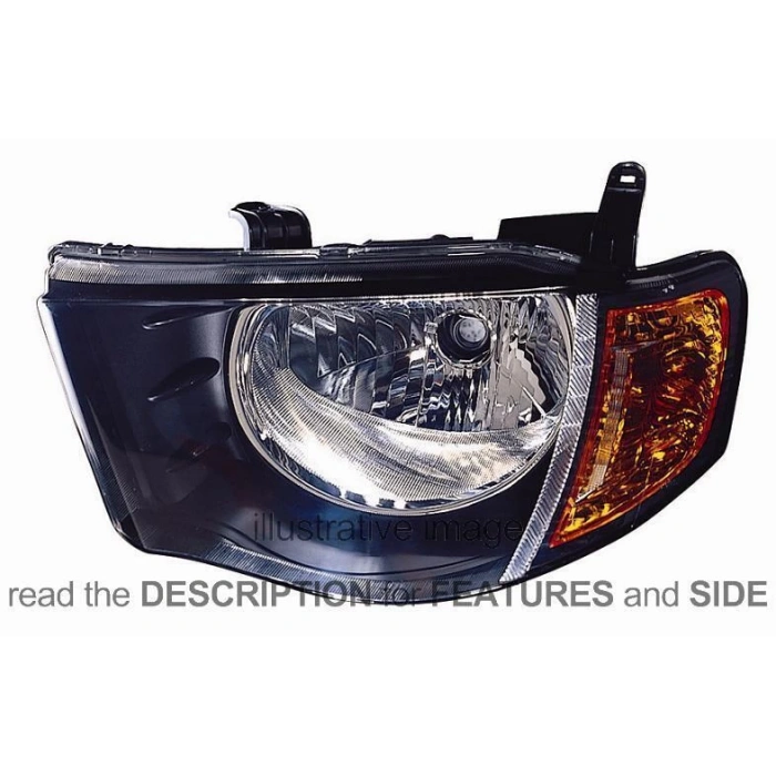 Far L200 2006-2009 Elektrikli Sarı Sol (Oem No:8301A691)