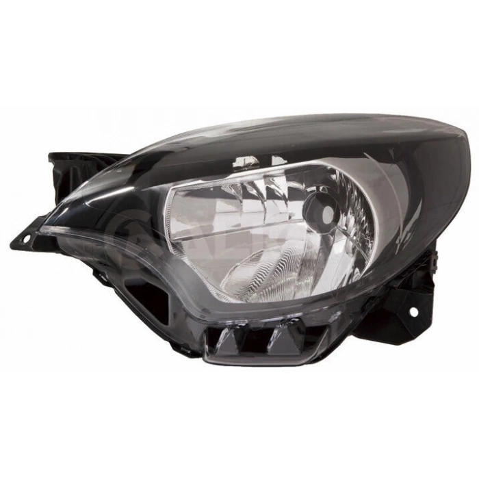 Fiat Twıngo Iı 2007- Far Sağ Sıyah (Oem No:260102893R)