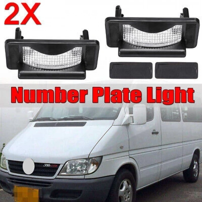 Vw Lt-Sprinter 1996-2006 Plaka Lambası  (Oem No:2D0943021A)
