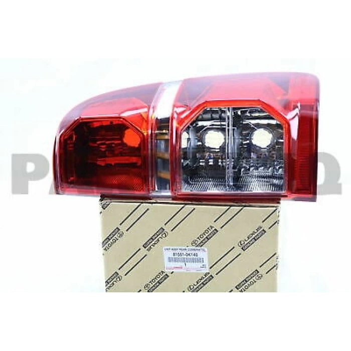 Japon Hilux (N2, N3) Dizel 2012-2015 Stop Lambası Sağ P21/5W/Py21W/P21W / Beyaz/Kırmızı (Oem No:815510K140)