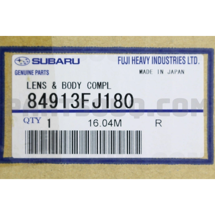 Japon Xv (Gp) 1.6 2012-2015 Far Sağ Halogen (Oem No:84913Fj180)