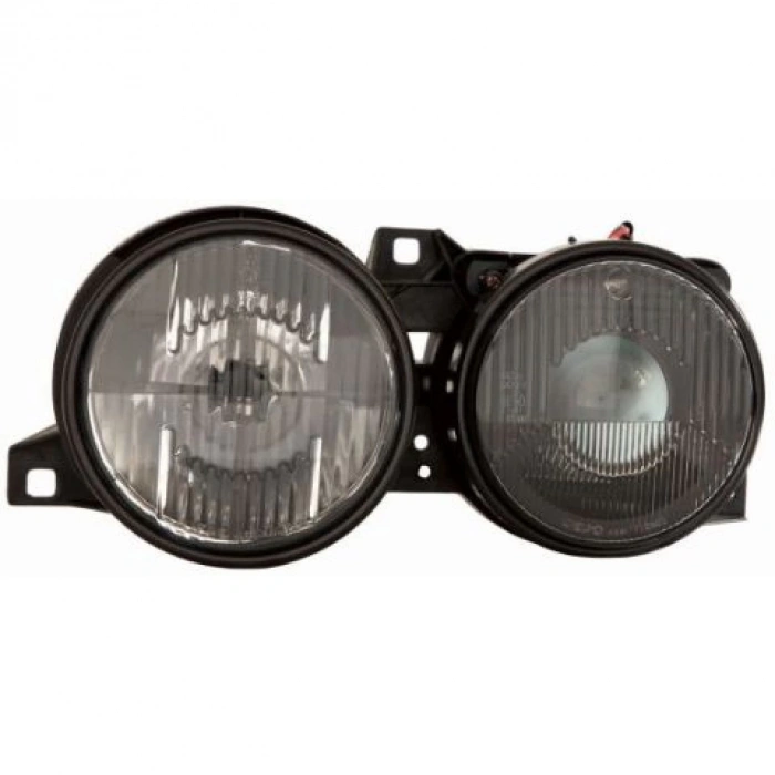 Bmw 3 Serisi 88-1990 Far Sağ-Sol Set (Sıyah ) (Oem No:6312138680563121386806)