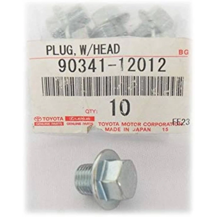 Japon Corolla (E9, E10, E11, E15, E18, E21) 1.3:1.4:1.6:1.8 Hybrid:1.4 D4D 88- Karter Tapası Paket Adet : 5 (Oem No:9034112012)