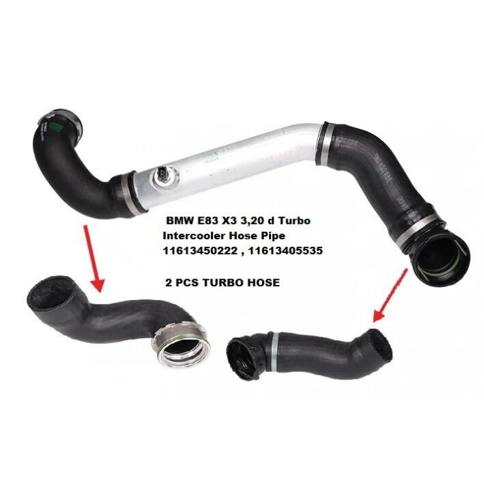 Bmw X3 X3 M47N2 2003-2010 Turbo Hortumu  (Oem No:11613450222)
