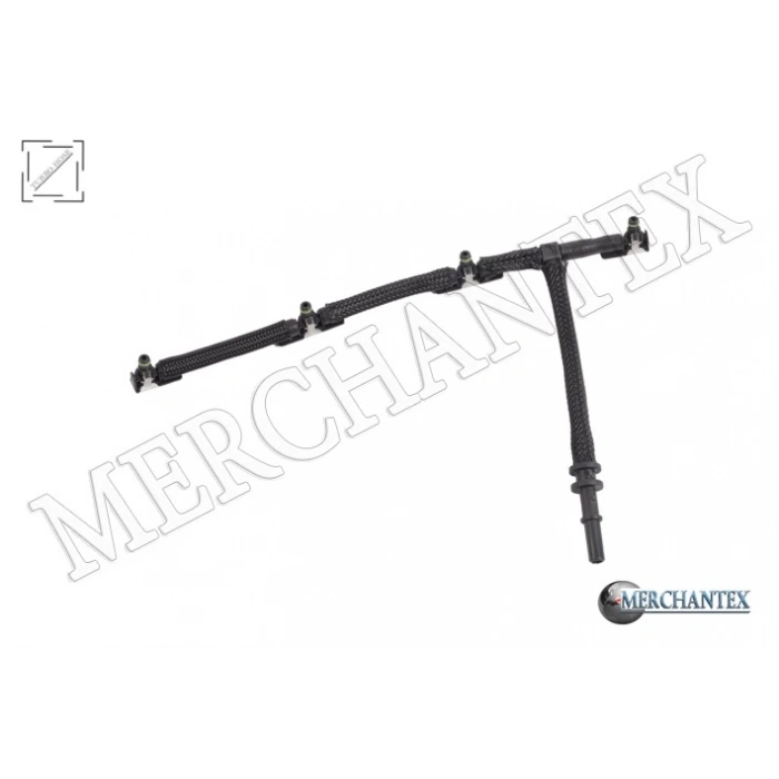 Ford Focus/Psa 1.5 Ecoblue 2017- Yakıt Geri Dönüs Hortumu  (Oem No:Jx6Q9K022Aa)