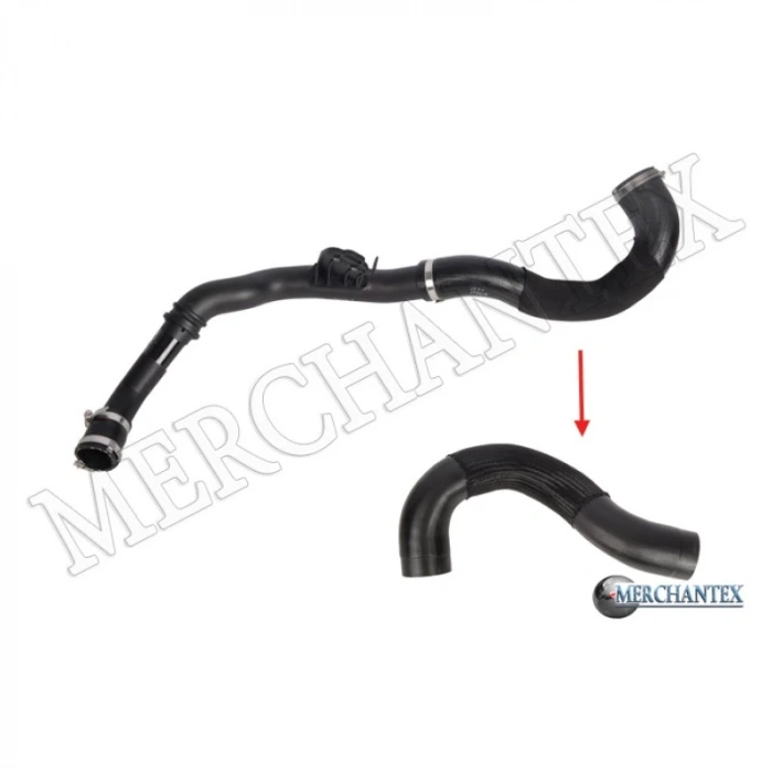 Ford Transit V-362 2.0 Ecoblue 2017- Turbo Hortumu Alt Büyük Parça (Oem No:Gk216C646Ak*)