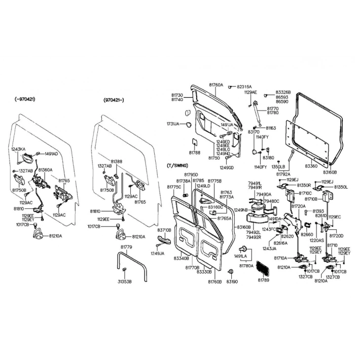 Fitil Bagaj Starex (Oem No:831214A000)