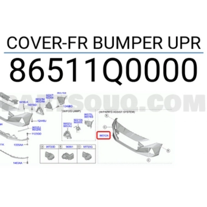 Tampon İ20 Ön 2021 Sonrası (Oem No:86511Q0000)