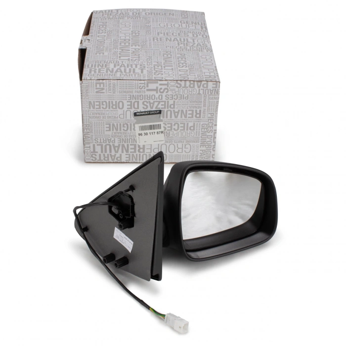 Renault Logan Mcv-Sandero 2012- Sonrası  Dış Dikiz Aynası Sağ Elektrikli  ( Üçgen Ayak ) (Oem No:963011787R)