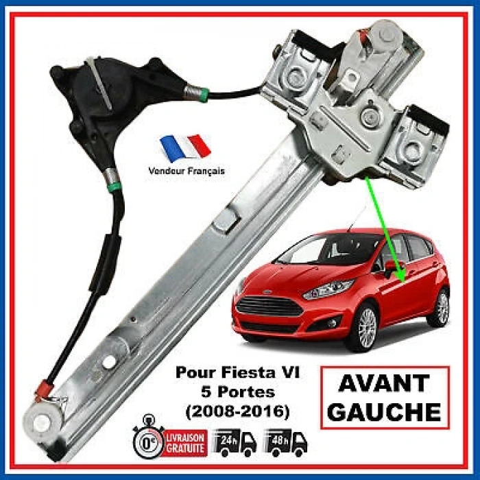 Ford Fiesta Vı  2008  Ön Cam Krikosu Sol Motorsuz 8A61 A23209 Ad/8A61 A23201 Ch/850837/Ac829/350103829000 (Oem No:8A61A23209Ae)