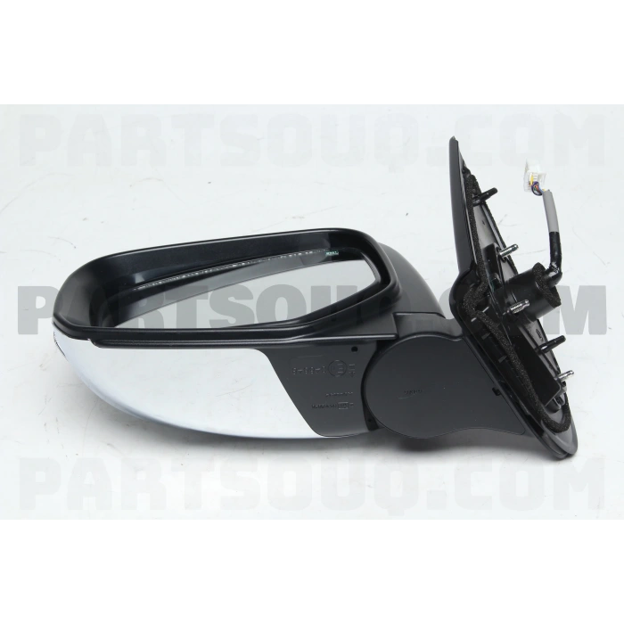 Ayna Dış Dikiz L200 2019-2023 Elektrikli Isıtmalı Sinyalli Otomatik Katlanır 7 Fişli Krom Sol (Oem No:7632B691)