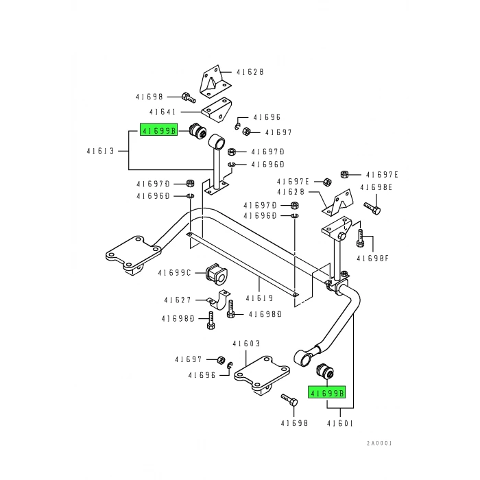 Burç Viraj Demir Ön Canter 2006 Sonrası Fe515 /519 / 635 / 639 / 659 /859 / Temsa / Prestıj (Oem No:Mb391229)