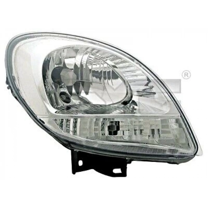 Far Kangoo 2003-2007 Motorlu Sol Beyaz Sinyalli (Oem No:8200236590)