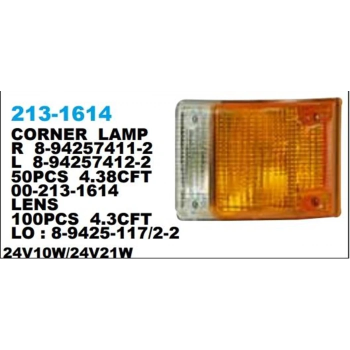 Sinyal Lamba Camı Ön Npr59 / Nkr 1990-1995 Sağ (Oem No:002131614R)