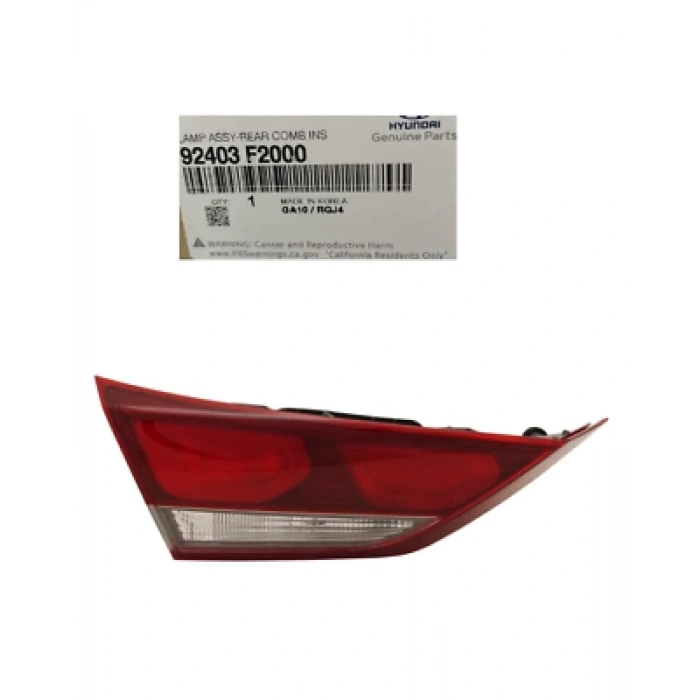 Stop Lambası Elantra 2016-2018 Ledsiz İç Sol (Oem No:92403F2000)