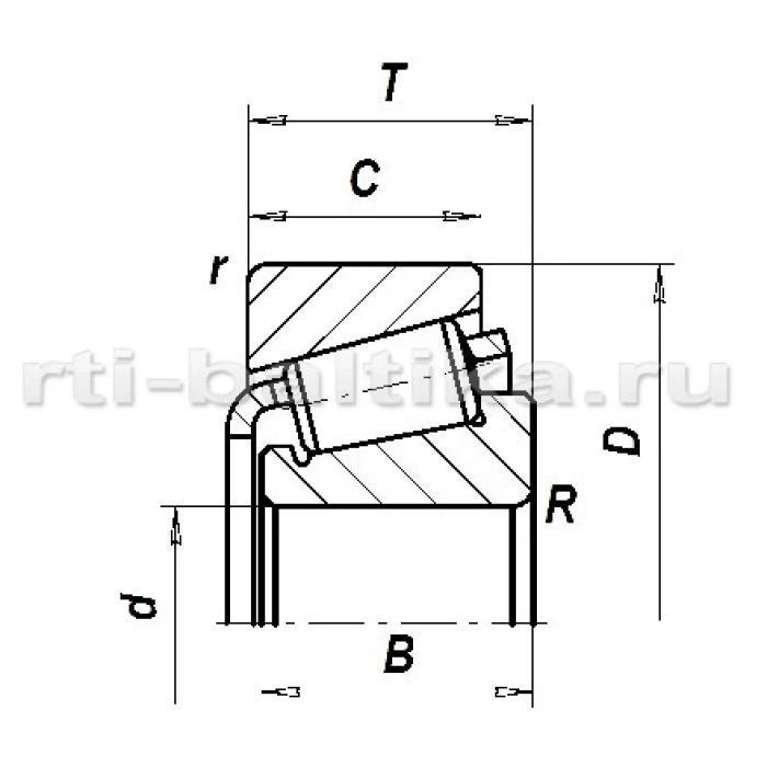 Konık Rulman Teker Rulmanı Fiat Lancıa / Tofas Murat 131 / Dogan / Kartal / Sahın 27,98X57,15X17,46 (Oem No:J15585J15520)