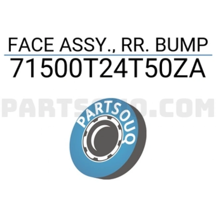 Tampon Civic Arka 2022 Sonrası Çeki Demir Kapaklı Sensör Deliksiz (Oem No:71500T24T50Za)