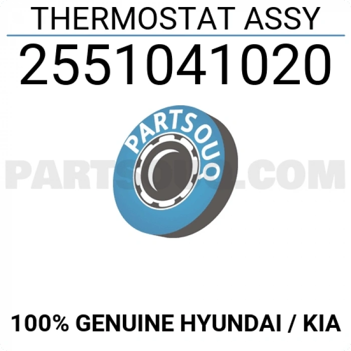 Kore Hd65/Hd72/H350/Canter Dizel 2004- Termostat 82 Cc (Oem No:2551041010)