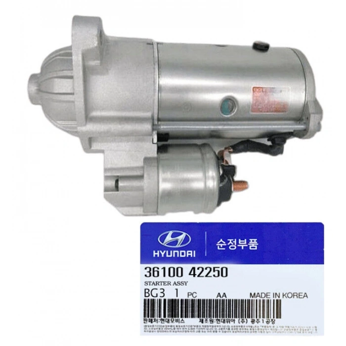 Kore Bongo/H100 Mın/H100 Kmy/Pregio/K2 500 Galant/L200/Pajero Dizel 1997-2005Marş Dınamosu Oem Mando (Oem No:3610042250)