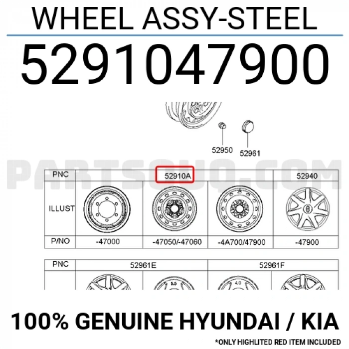 Jant Starex Kmyt Ön 15 Sac Mobıs (Oem No:5291047900)