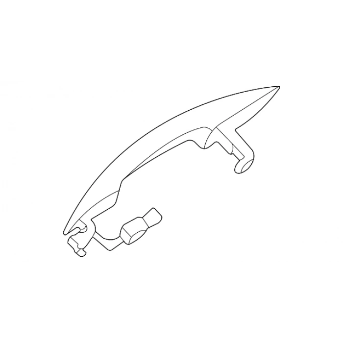 Kapı Kolu Elantra 2021 Sonrası Ön Dış Sol (Oem No:82651Aa000)