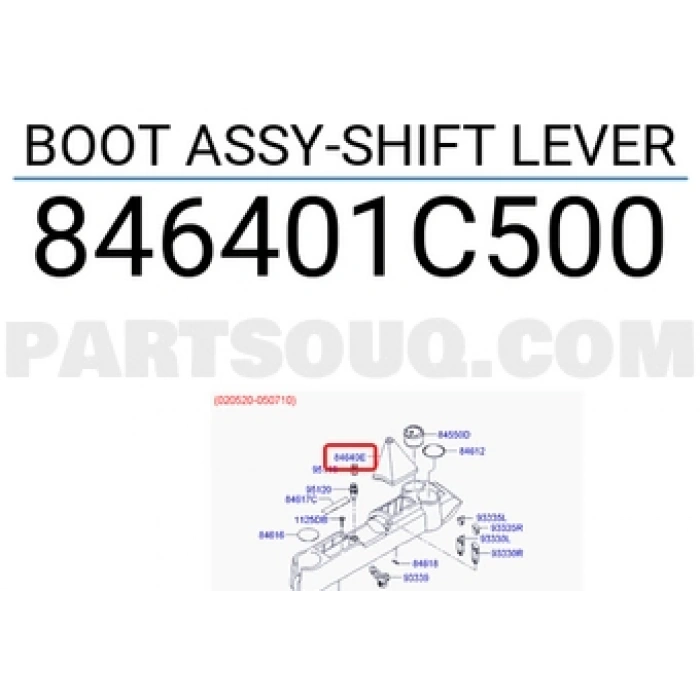 Vites Körüğü Getz 2006-11 (Oem No:846401C500)