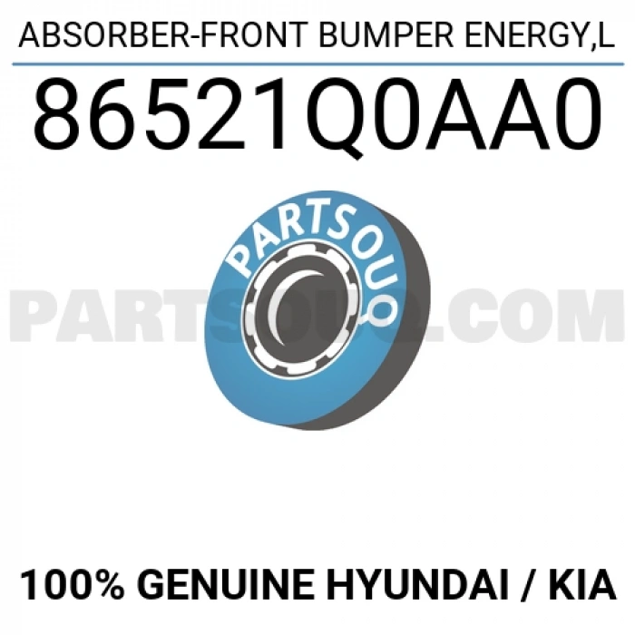 Şok Emici Ön Tampon Bayon 2021 Sonrası (Oem No:86521Q0Aa0)