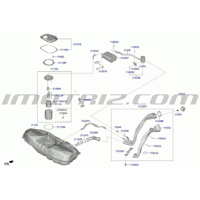 Depo Şamandırası (Oem No:94460H8100)