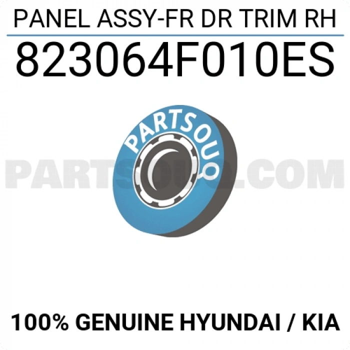 Kapı Döşemesi Kmy Ön (Düğmesiz) 2005 Sonrası Sağ (Oem No:823064F010Es)