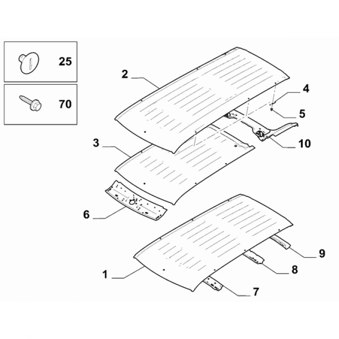 Fiat   1997-2000 Travers  (Oem No:9819650480)