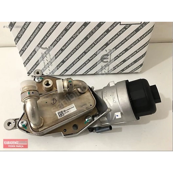 Fiat Oblo Iıı Bravo Iı Linea Grande Punto Alfa Romeo Mito Lancıa Delta Iıı Combo D 1,6 Mjet 2007- Yağ Soğutucu Komple (Oem No:5520862555236754)