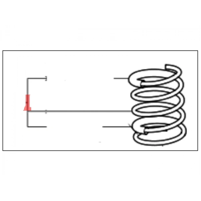 Kore Carnival Benzin 2006-2015 Helezon Yayı Arka  (Oem No:553504D250)