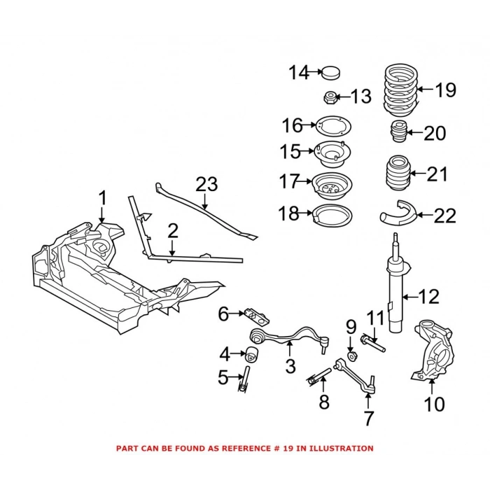 Bmw 3 Serisi-91-92-1993 M57N 2005- Helezon Yayı Ön 4008467 (Oem No:31336767369)