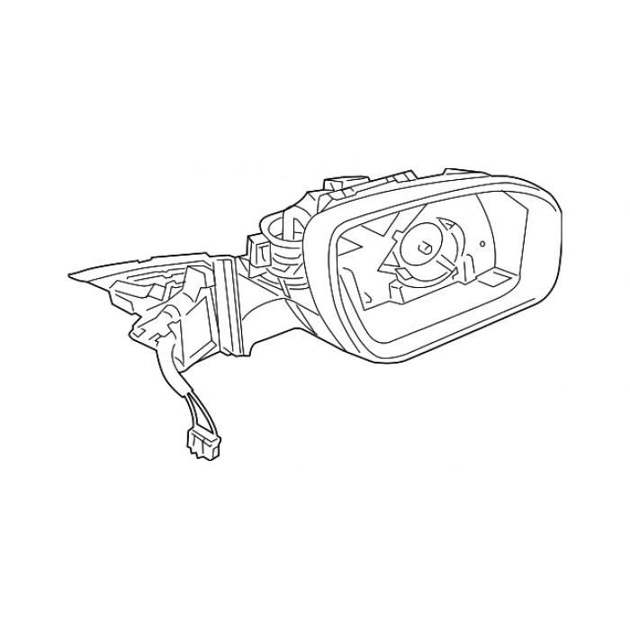 Land Rover Range Rover Elek. Kat. Ayna 2015-2022 Kamera Ec Cam Blıs Hafıza  16+1 Pın Sol (Oem No:Lr064746)