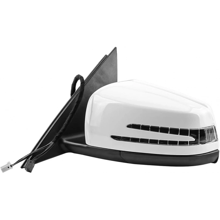 Mercedes C Class Elektrikli Katlanır Ayna 2009 Sonrası Astarlı Yan+Alt Sinyalli Kör Noktalı Sol (Oem No:2048103176)