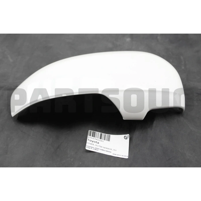 Toyota Prius Iq Ayna Kapağı 2010-2012 Astarlı Sağ (Oem No:8791574010A1)