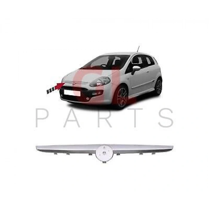 Panjur Punto Evo 2010 Sonrası Ön Nikelajı (Oem No:735503990)