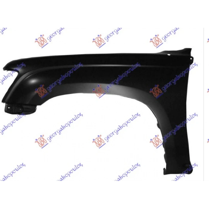 Çamurluk Hilux 1998-2001 Ön Sol  Deliksiz (Oem No:5380235330)