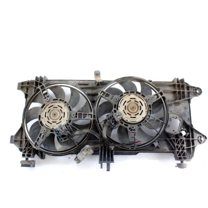 Fiat Doblo- 2006-2010  Radyatör Fan Davlumbazı Komple 1.3 Mjtd/1.9 Jtd (Klimalı/Çift Motorlu) (Oris) (Oem No:51755591)