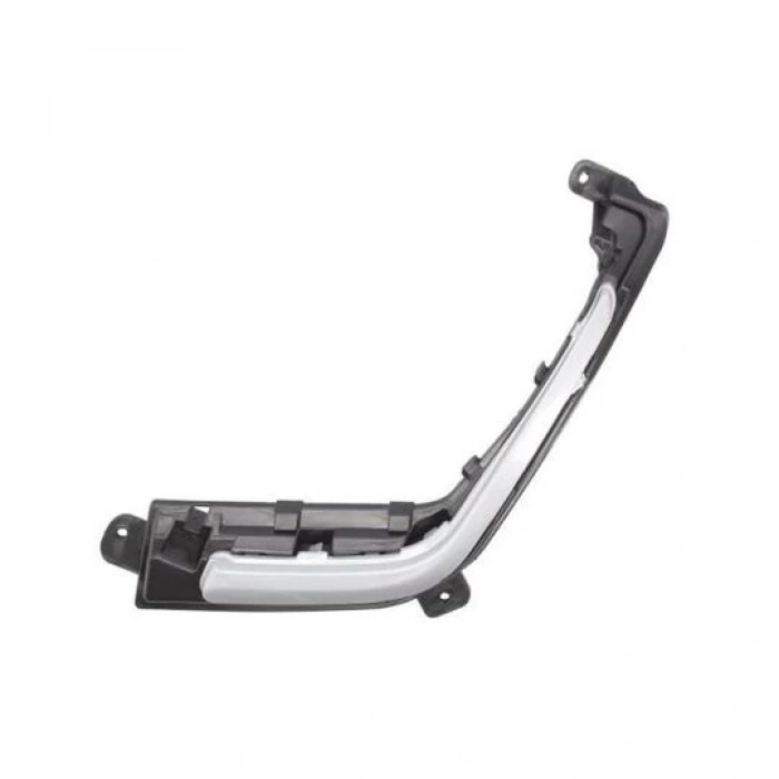 Peugeot  308  2011-2013  Sis Lamba Çerçevesi Sağ Siyah/Çıtası Gümüş Gri (Lm) (Oem No:1607809380)