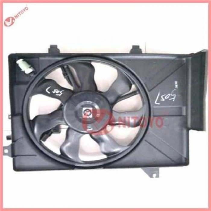 Hyundai Getz- 2006-2011  Radyatör Fan Davlumbazı Komple 1.4 Dohc (7 Kanat) (Motorlu) (Oris) (Oem No:253801C360)