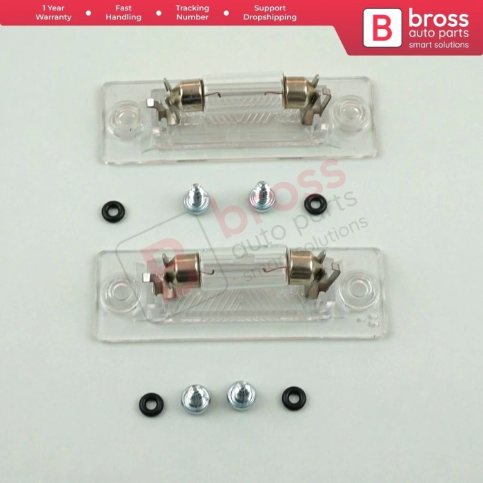 Skoda Octavia- 1996-2010  Plaka Lambası (Ampüllü) (Oem No:3B5943021E)