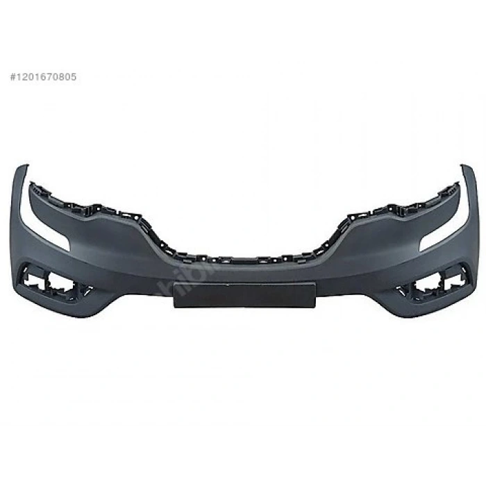 Renault Koleos- 2017-2021  Ön Tampon Siyah Sensör Delikli/Braketli (Tw) (Oem No:620229618R)